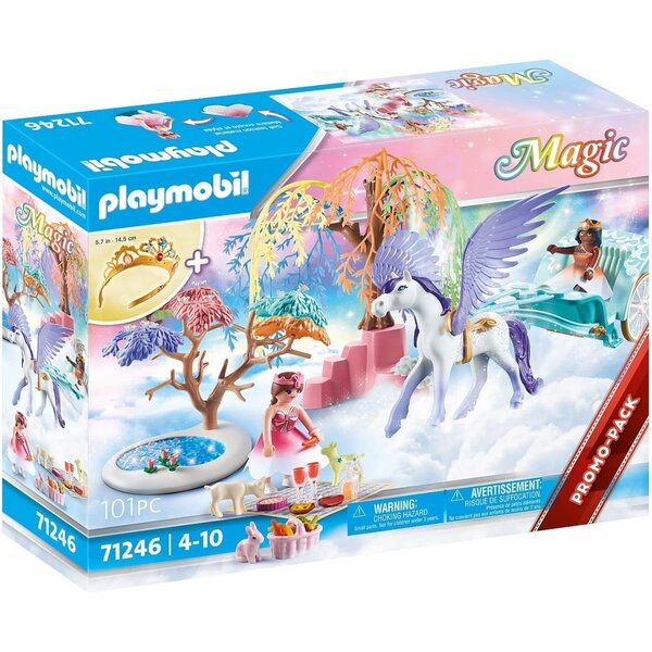 PLAYMOBIL 71246 - Magic Calèche et cheval ailé