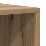 vidaXL Ensemble meuble TV 2 Pièces Chêne artisan 107 x 35 x 37 cm