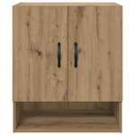 vidaXL Meuble mural chêne artisanal 60 x 31 x 70 cm Bois d'ingénierie