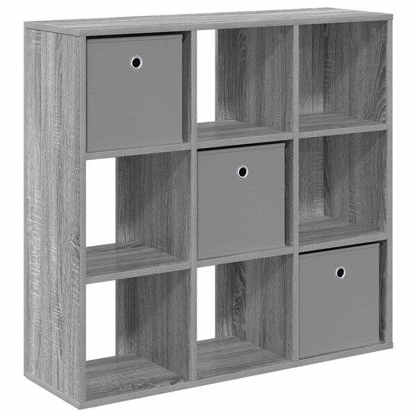 vidaXL Buffet Gris Sonoma 88 5 x 29 x 84 5 cm