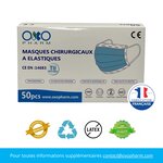 Lot de 2 000 Masques chirurgicaux de Type II