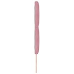 vidaXL Tête de lit Montage mural Géométrique Rose 200 cm Velours