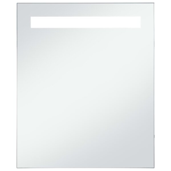 vidaXL Miroir mural à LED pour salle de bains 50x60 cm