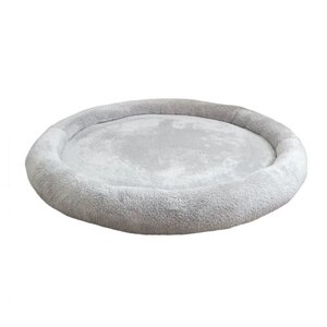 Tapis de jeu nid en peluche Gris clair