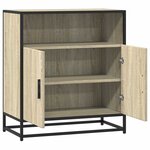 vidaXL Buffet chêne sonoma 68x35x76 cm bois d'ingénierie