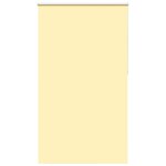 vidaXL Store enrouleur occultant jaune largeur du tissu 121 6 cm