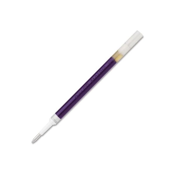 Recharge pour roller encre gel energel  pointe 1 mm  violet x 12 pentel