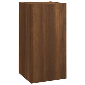 vidaXL Meuble TV Chêne marron 30 5x30x60 cm Bois d'ingénierie