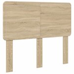vidaXL Cadre de lit Sonoma 120 x 190 cm Bois de pin massif