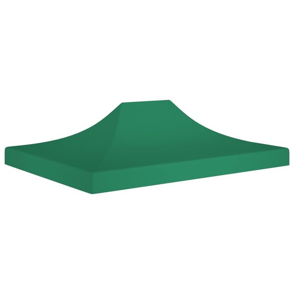 vidaXL Toit de tente de réception 4 5x3 m Vert 270 g/m²