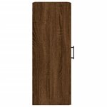 vidaXL Armoire murale chêne marron 34 5x34x90 cm bois d'ingénierie