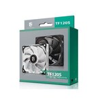 Deepcool tf120s boitier pc ventilateur 12 cm noir 1 pièce(s)