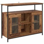 vidaXL Buffet Bois Ancien 100 x 35 x 80 cm Bois d'ingénierie