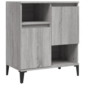 vidaXL Buffet Sonoma gris 60x35x70 cm Bois d'ingénierie