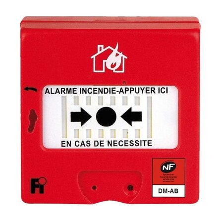 Boitier bris de glace adressable avec isolateur de court circuit nemo 112a