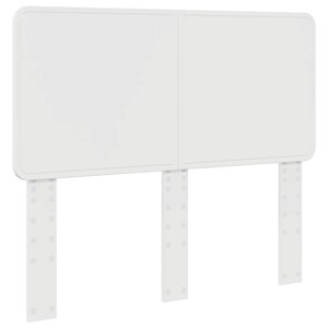 vidaXL Tête de lit Blanc 120 cm Bois d'ingénierie