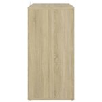 vidaXL Armoire à chaussures Chêne sonoma 60x35x70 cm Bois d’ingénierie