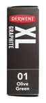 DERWENT - XL GRAPHITE - bloc graphite teinté aquarel Vert olive01