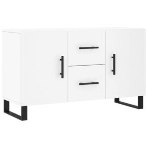 vidaXL Buffet blanc 100x36x60 cm bois d'ingénierie
