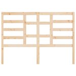 vidaXL Tête de lit 146x4x104 cm Bois massif de pin
