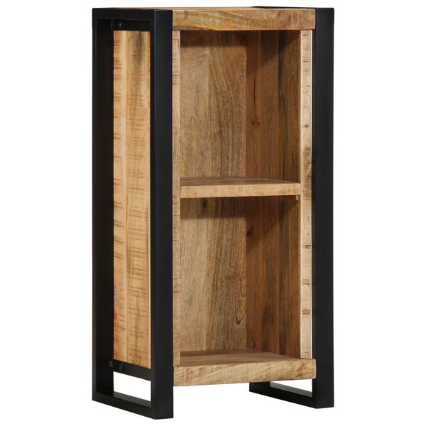 vidaXL Commode de nuit 40x30x80 cm Bois massif de manguier brut