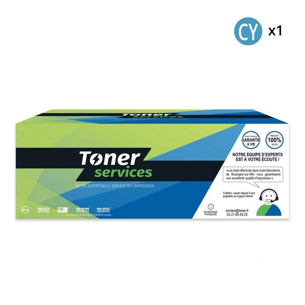 Cartouche de Toner compatible équivalent à TN248C Cyan (B248C)