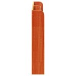 vidaXL Tête de lit avec étagères marron cire 120 cm bois massif de pin
