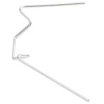 vidaXL Clips pour serre 50 Pièces type W acier galvanisé