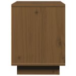 vidaXL Tables de chevet 2Pièces Marron miel 40x30x40cm Bois de pin solide