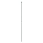 vidaXL Tête de lit de remplacement métal blanc 160 cm