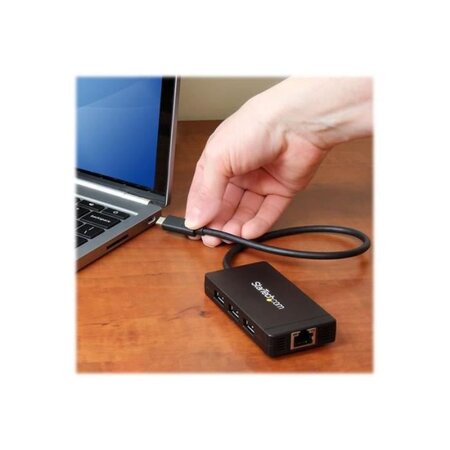 STARTECH Hub USB 3.0 a 3 ports - USB-C