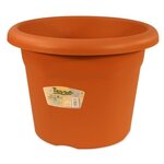 PLASTIKEN Pot a fleurs - Ø 40 cm rond - Terracotta