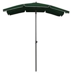 vidaXL Parasol de jardin avec mât 200x130 cm Vert