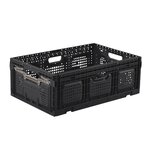 Pack and Move - Bac Rangement Pliable - Charge 20 kg - 40 x 60 x 22 cm - Stockage Outillage Bricolage - Rangement Facile - Robuste - 46L