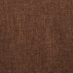 vidaXL Chaises à manger lot de 4 marron tissu