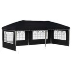 vidaXL Tente de fête pop-up 575 x 289 x 245 cm Anthracite