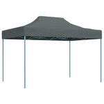 vidaXL Tente de fête 280 x 410 x 315 cm Anthracite Tissu Oxford