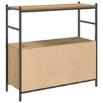 Bibliothèque vidaXL Artisian Chêne 80x30x78 5 cm Bois d'ingénierie
