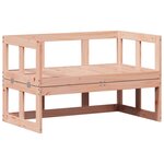 vidaXL Canapé de jardin extensible bois massif de douglas