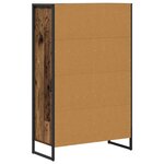 vidaXL Bibliothèque Bois Ancien 68 x 30 x 108.5 cm Bois d'ingénierie