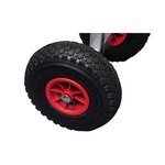 vidaXL Roue de quai Argenté