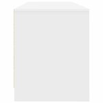 vidaXL Meuble TV blanc 188 5x41x50 cm bois d'ingénierie