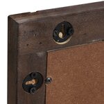 vidaXL Ensemble de mobilier de salle de bain 2 Pièces Noisette Marron