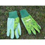 Kit petit jardinier accessoires pour enfant en métal seau + gants + petits outils