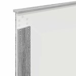 vidaXL Tête de lit Gris Sonoma 100 cm Bois d'ingénierie