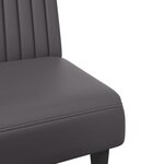 vidaXL Ensemble de canapés 2 Pièces gris similicuir