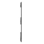 vidaXL Tête de lit murale Gris 108x3x90 cm Bois massif de pin