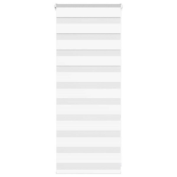 vidaXL Store zèbre blanc 60x100 cm largeur du tissu 55 9 cm polyester