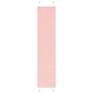 vidaXL Store plissé rose 50x200 cm largeur du tissu 49 4 cm polyester