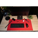 Sous-mains  400 x 800 mm  noir / rouge EXACOMPTA